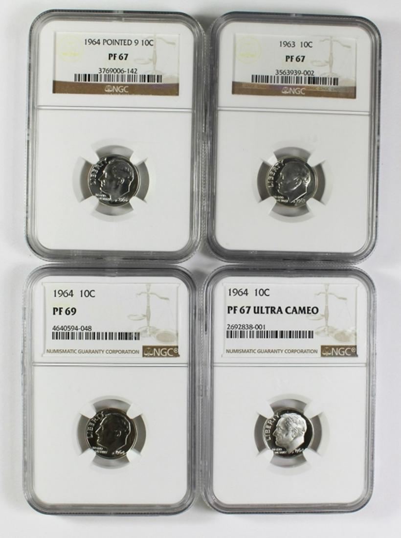 NGC ROOSEVELT PROOF DIMES (1 of 1)