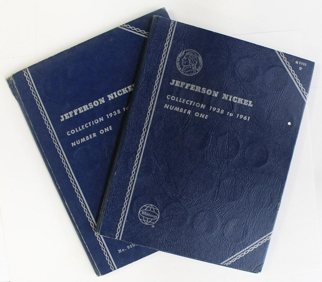 (2) COMPLETE JEFFERSON NICKEL ALBUMS (1 of 9)