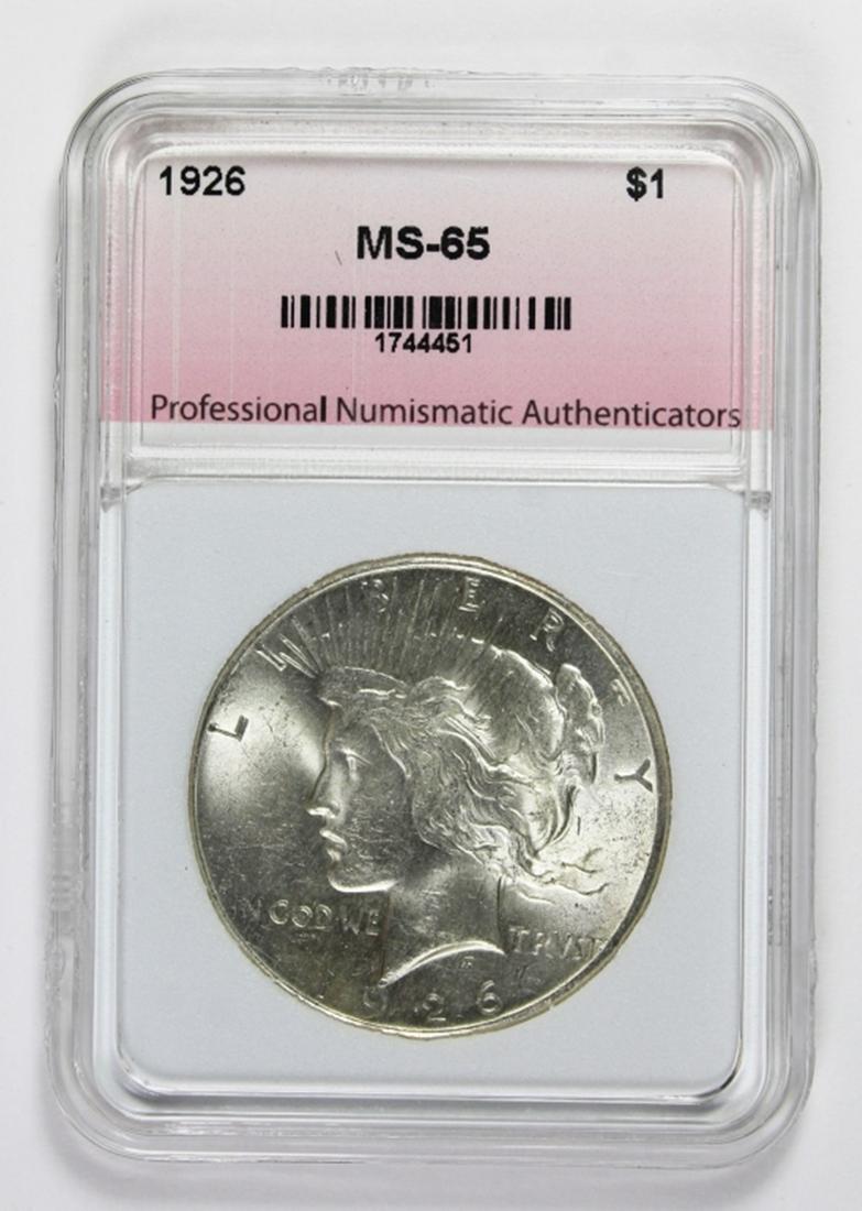 1926 PEACE SILVER DOLLAR (1 of 2)