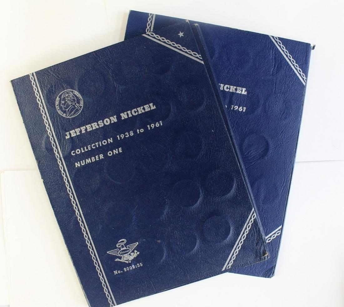 (2) COMPLETE JEFFERSON NICKEL ALBUMS (1 of 9)