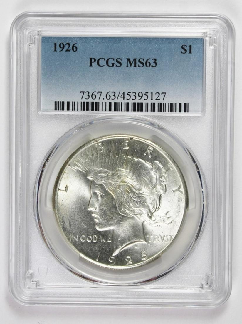 1926 PEACE SILVER DOLLAR (1 of 2)
