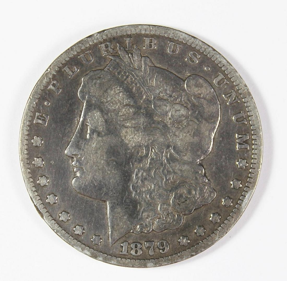 1879-CC MORGAN SILVER DOLLAR (1 of 2)