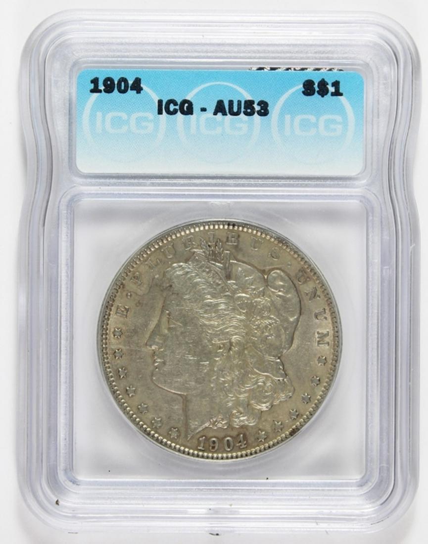 1904 MORGAN SILVER DOLLAR (1 of 2)