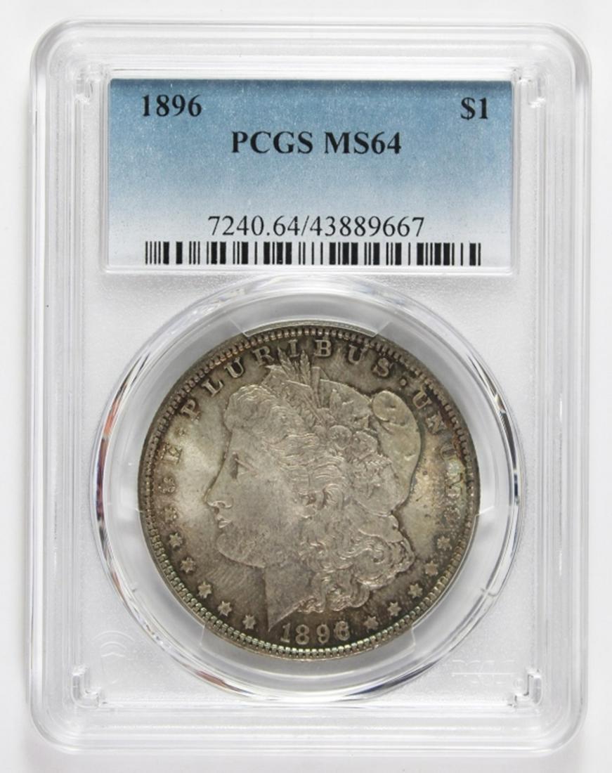 1896 MORGAN SILVER DOLLAR (1 of 2)