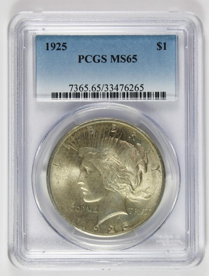 1925 PEACE SILVER DOLLAR (1 of 2)