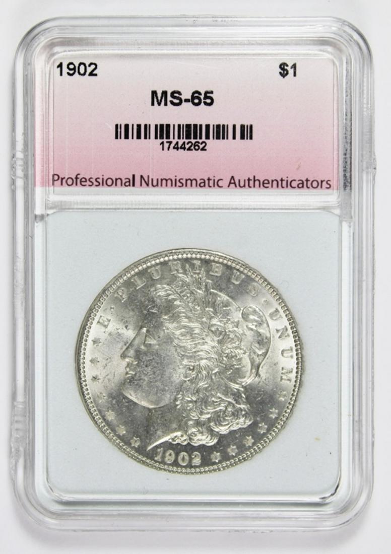 1902 MORGAN SILVER DOLLAR (1 of 2)