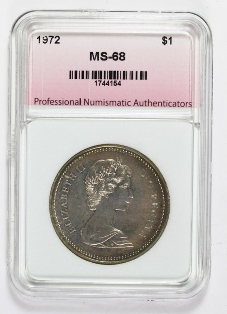 1972 CANADA SILVER DOLLAR (1 of 2)