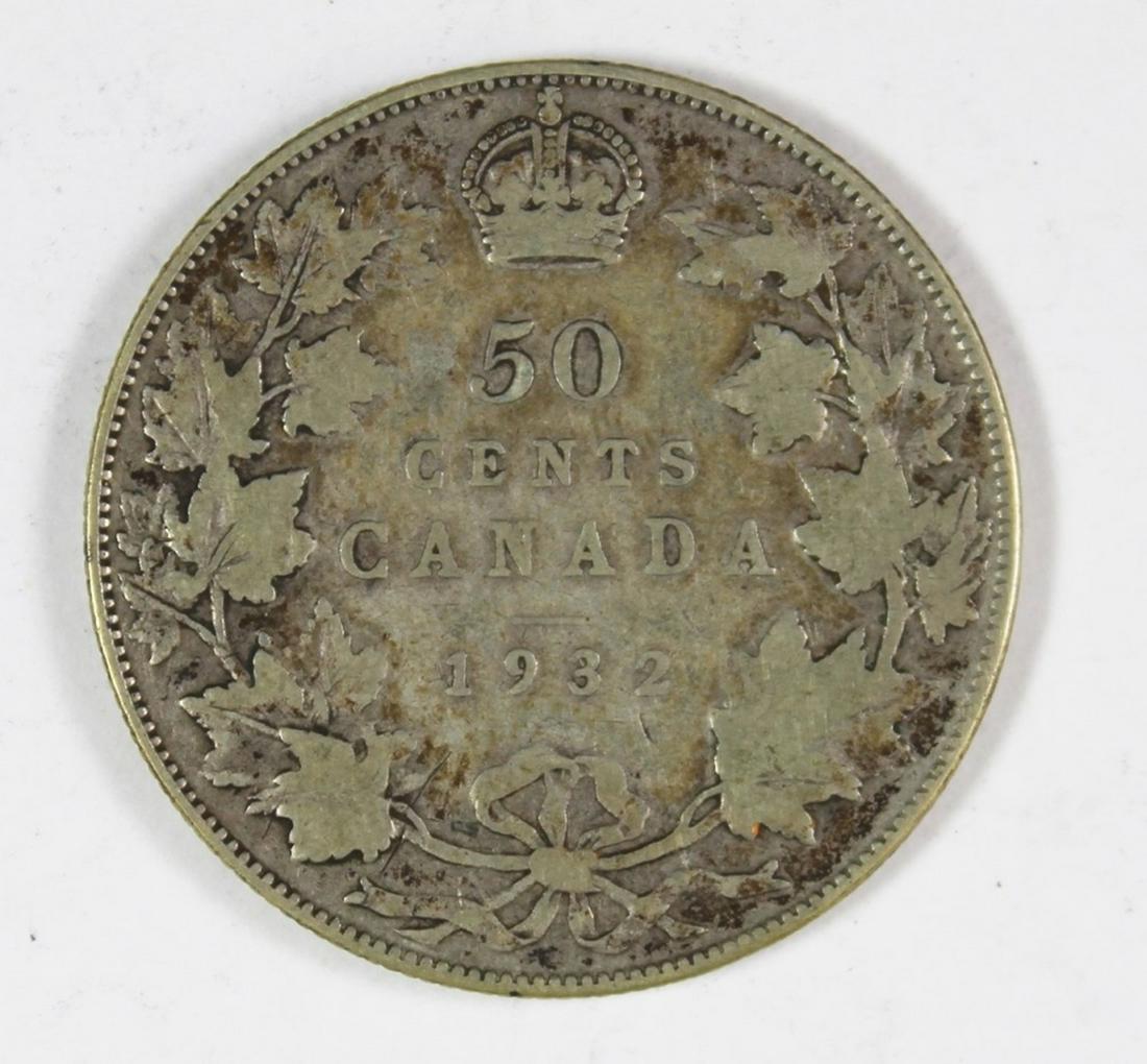 1932 CANADA HALF DOLLAR (1 of 2)