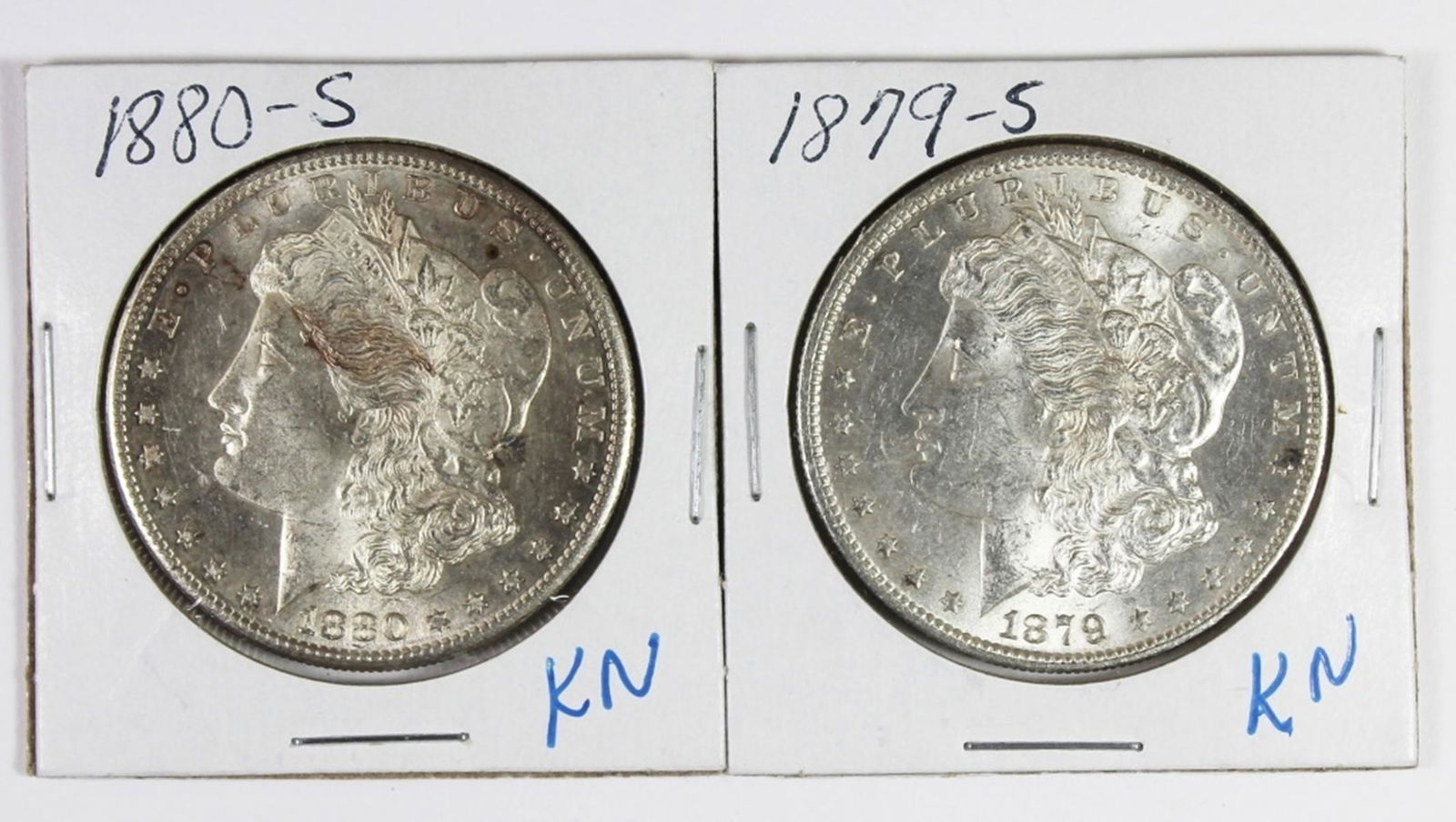 CH BU MORGAN SILVER DOLLARS (1 of 2)