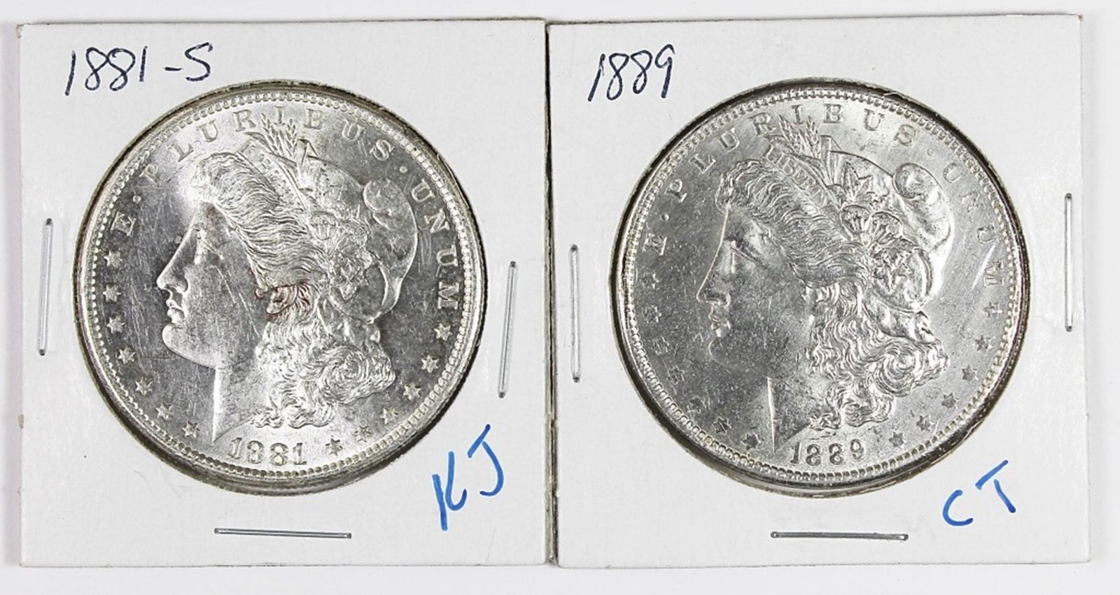 CHOICE BU MORGAN SILVER DOLLARS (1 of 2)