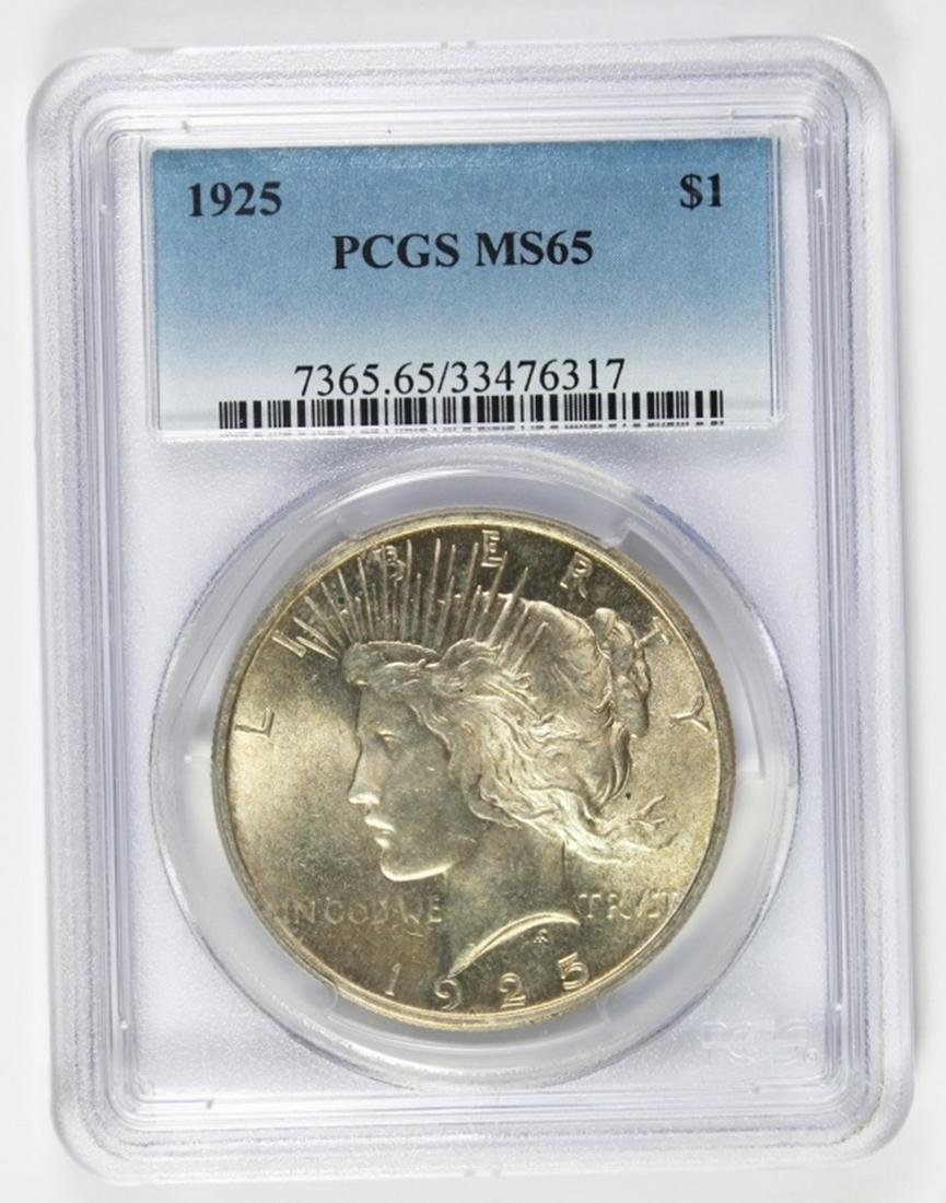 1925 PEACE SILVER DOLLAR (1 of 2)
