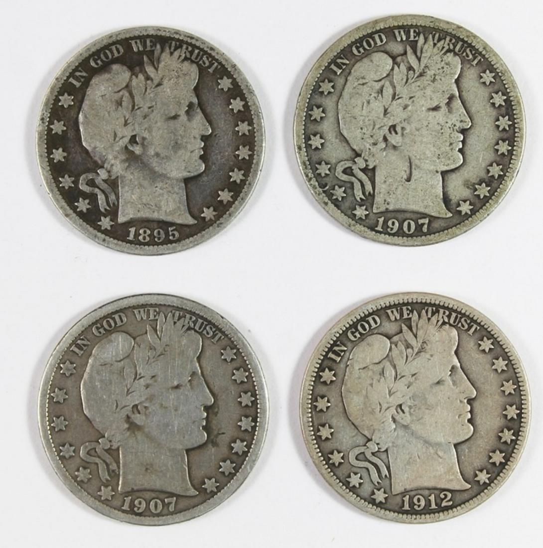 BARBER HALF DOLLARS (1 of 2)