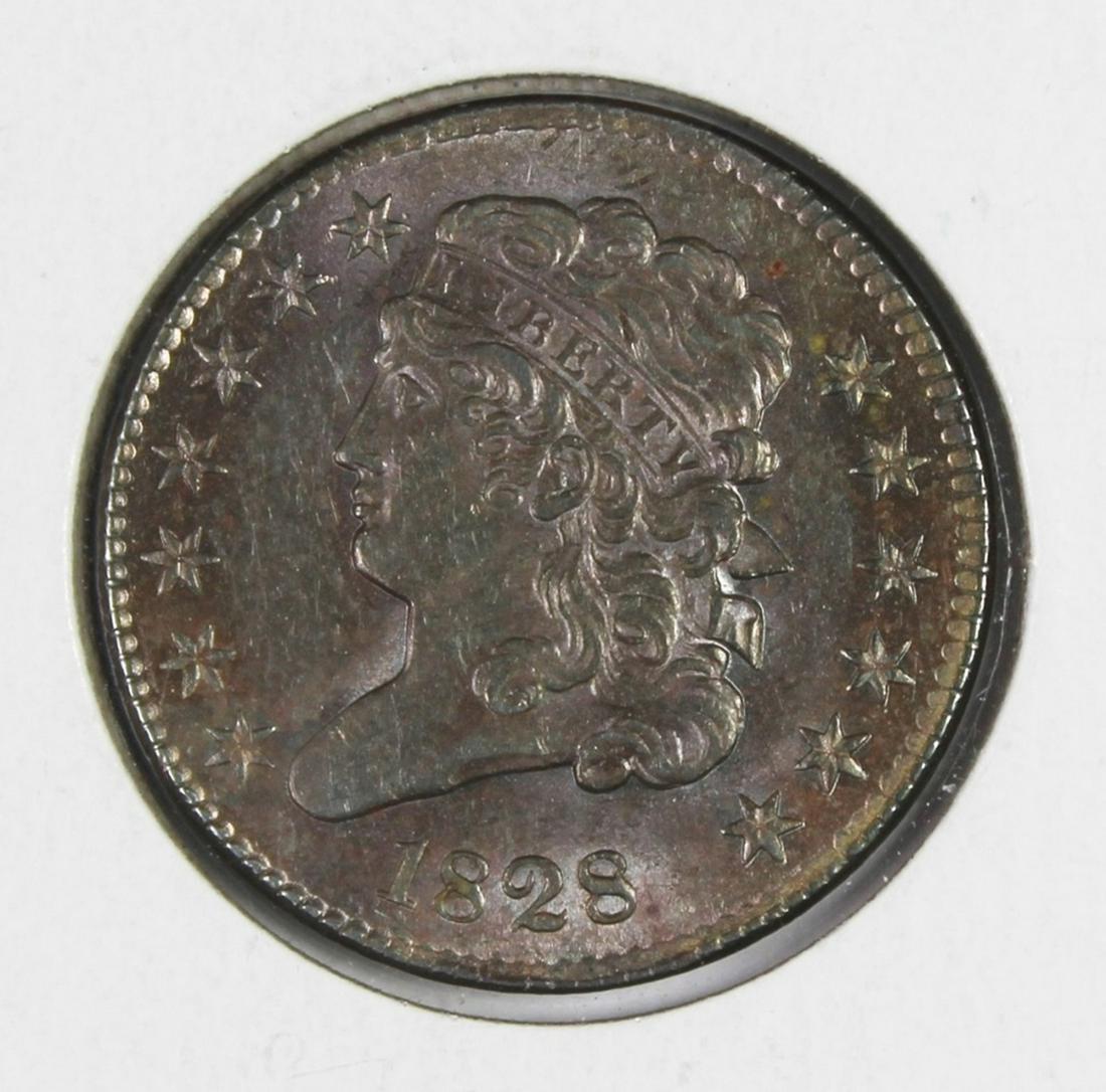 1828 HALF CENT (1 of 2)