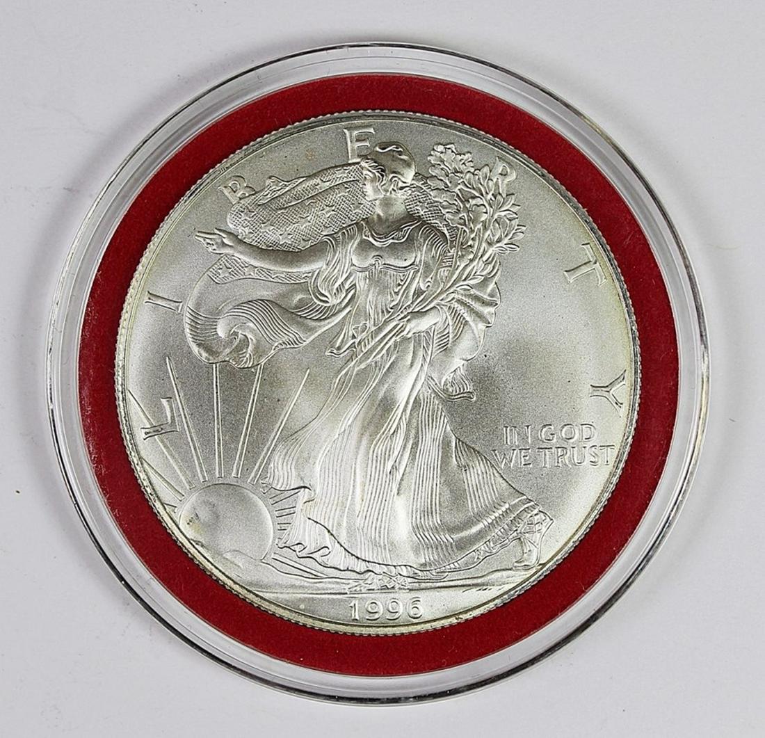 1996 AMERICAN SILVER EAGLE (1 of 2)