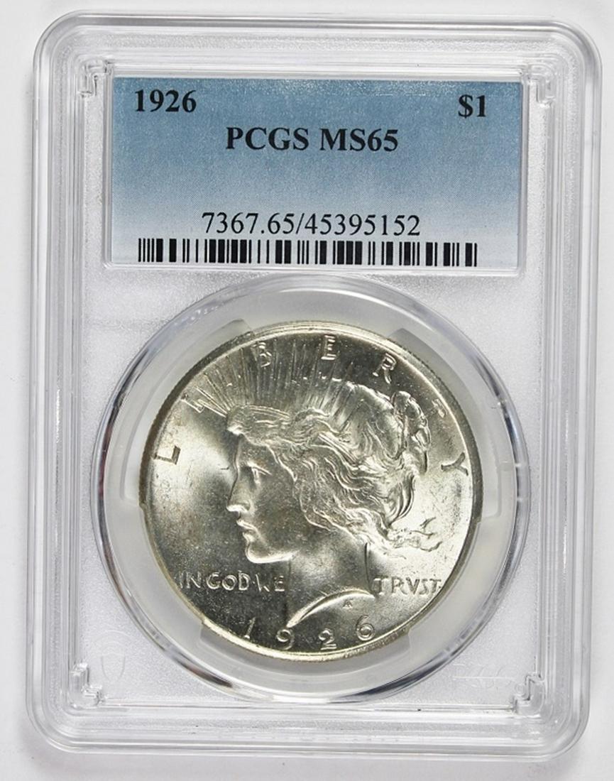 1926 PEACE SILVER DOLLAR (1 of 2)