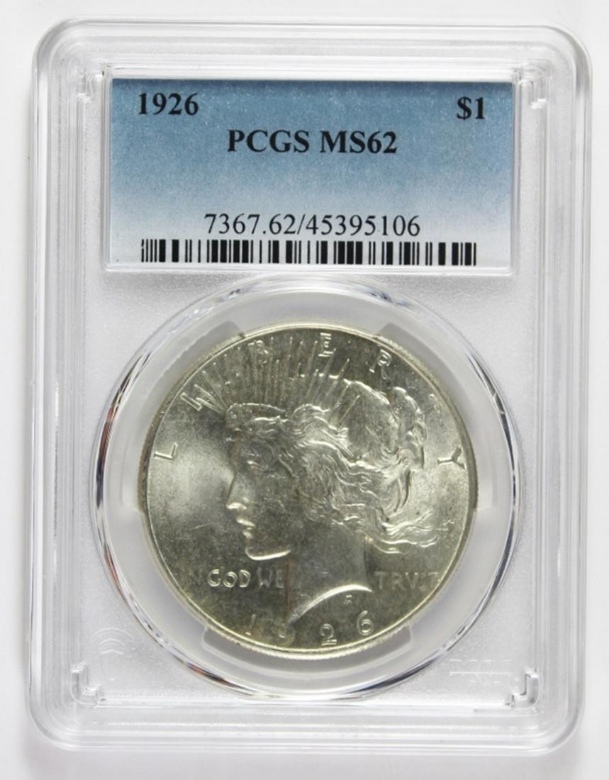 1926 PEACE SILVER DOLLAR (1 of 2)