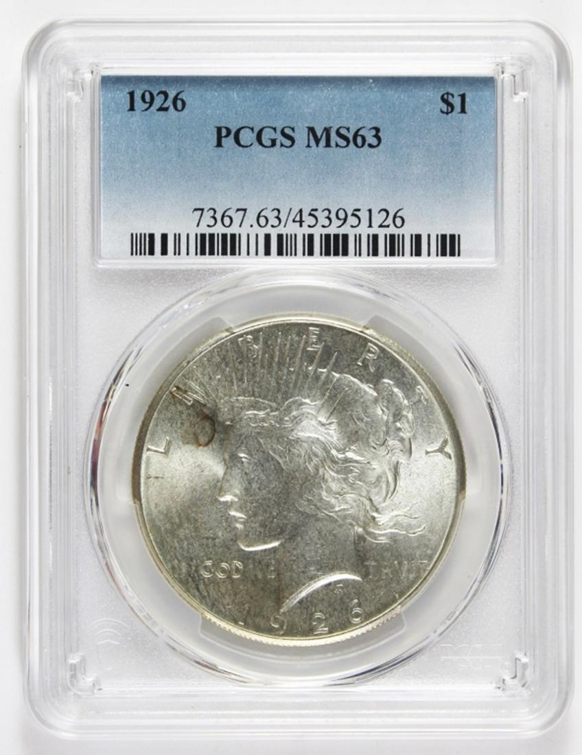 1926 PEACE SILVER DOLLAR (1 of 2)