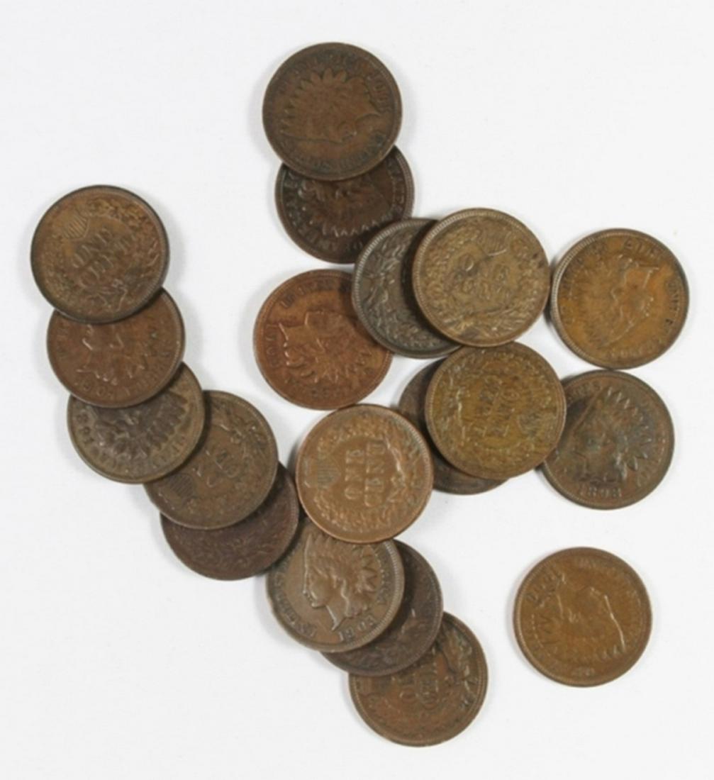 (20) INDIAN HEAD CENTS (1 of 1)