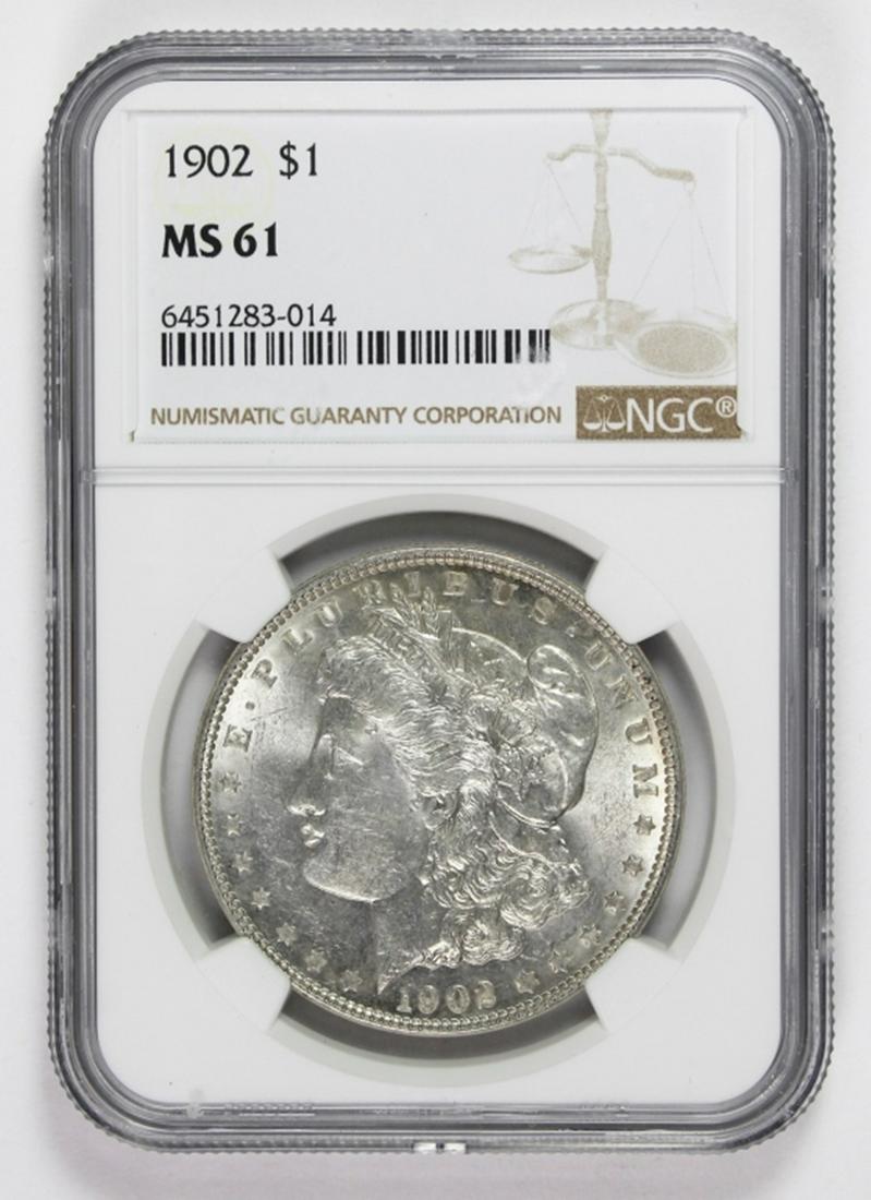 1902 MORGAN SILVER DOLLAR (1 of 2)