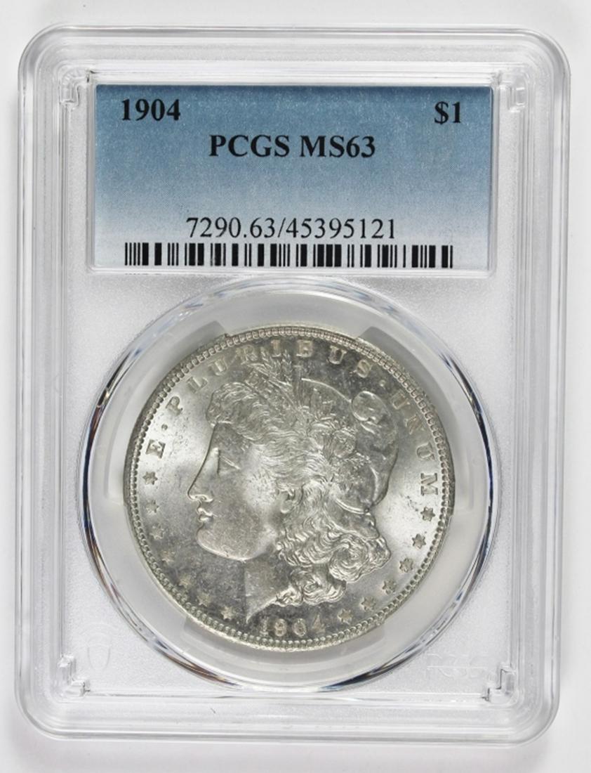 1904 MORGAN SILVER DOLLAR (1 of 2)