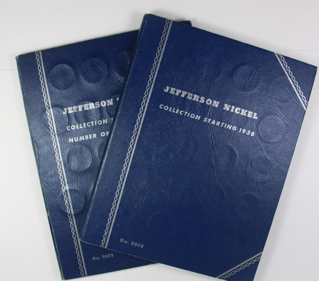 (2) COMPLETE JEFFERSON NICKEL ALBUMS (1 of 9)