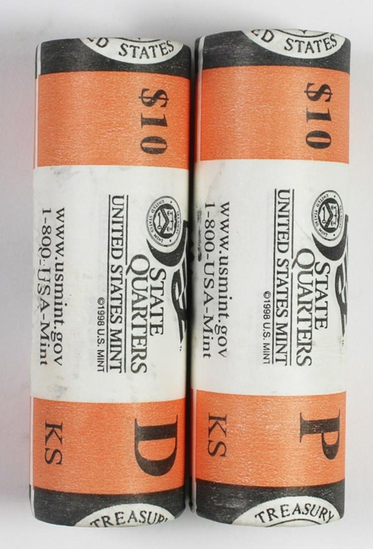 (2) 2005 KANSAS STATE HOOD QUARTER ROLLS (1 of 1)