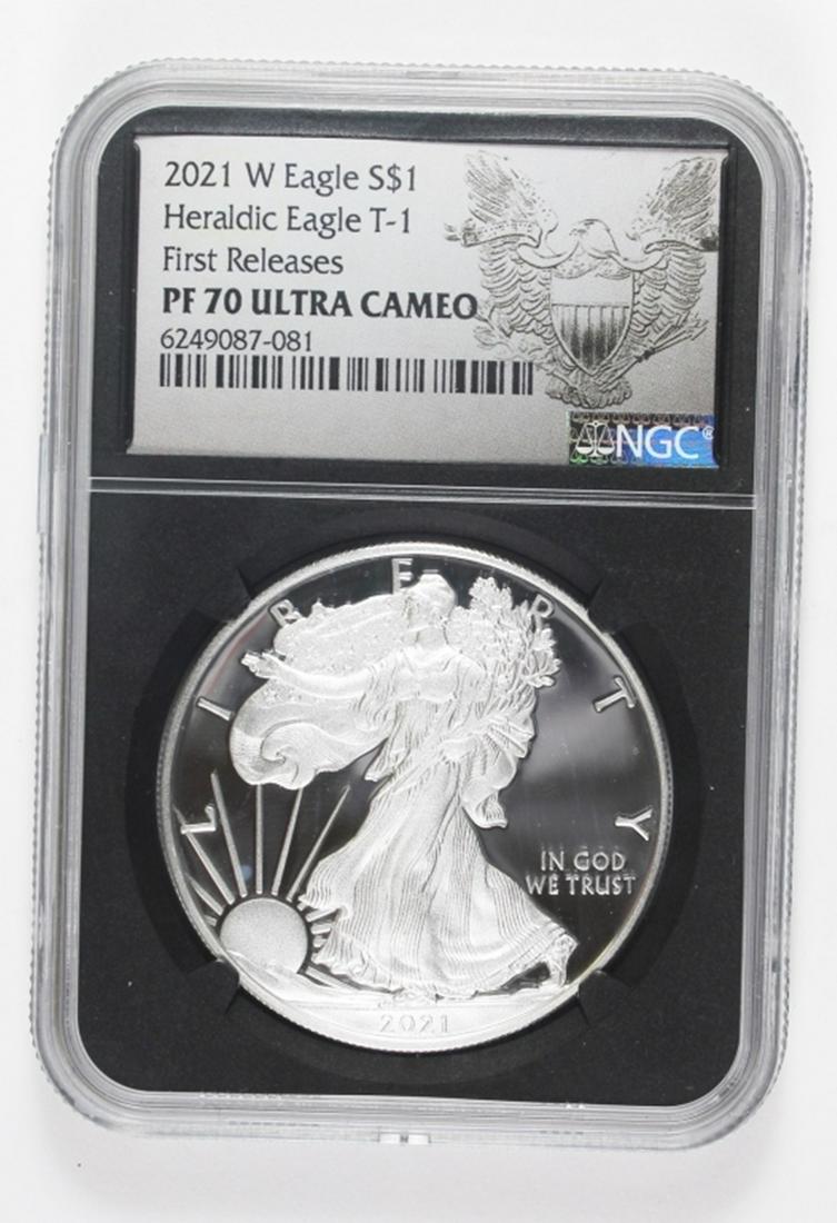 2021 AMERICAN SILVER EAGLE (1 of 2)