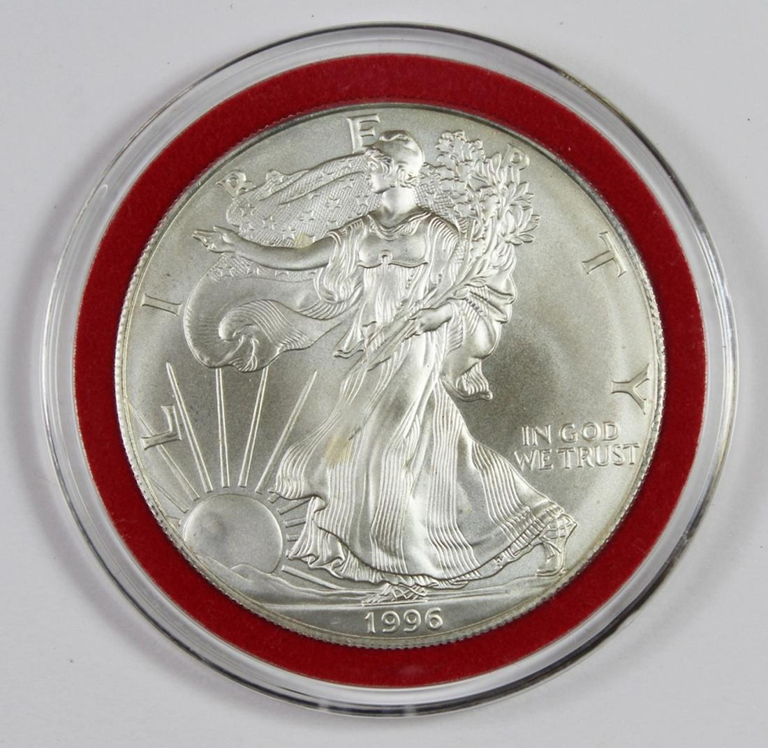 1996 AMERICAN SILVER EAGLE (1 of 2)