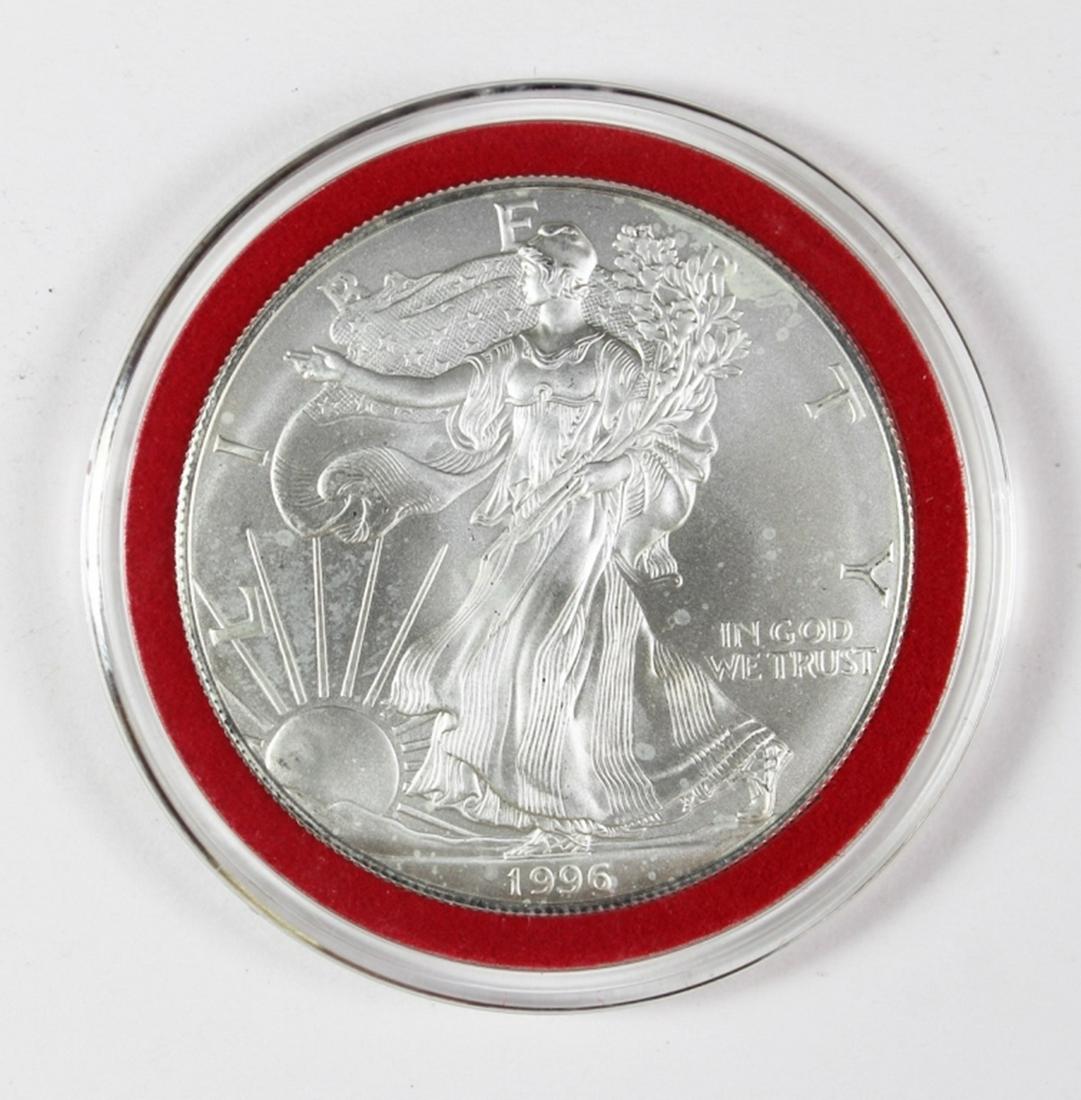 1996 AMERICAN SILVER EAGLE (1 of 2)