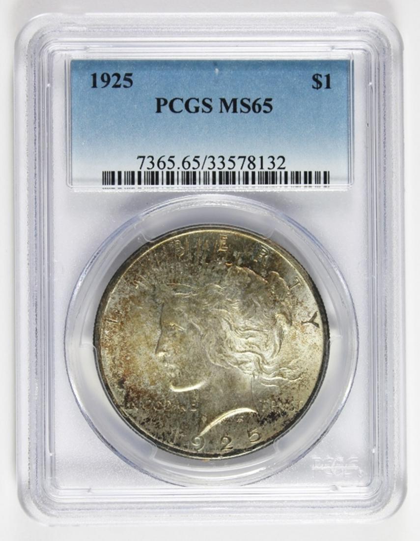 1925 PEACE SILVER DOLLAR (1 of 2)