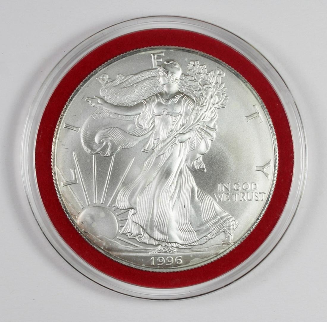 1996 AMERICAN SILVER EAGLE (1 of 2)