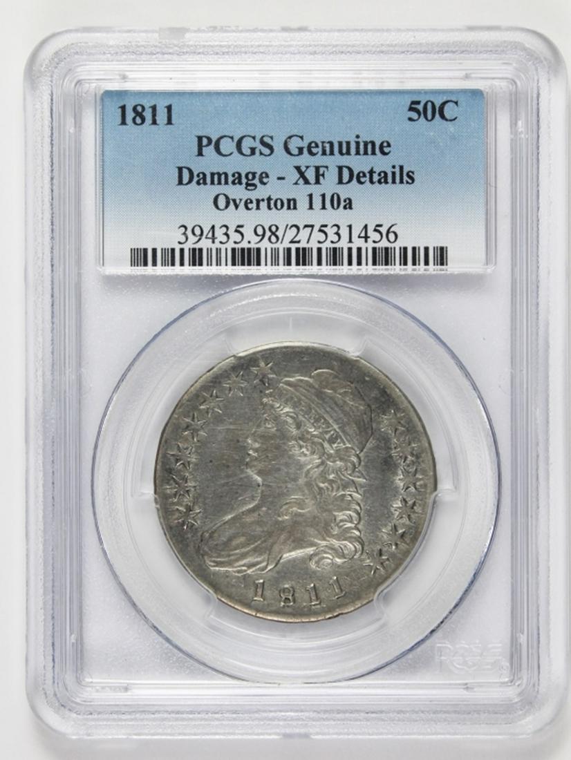 1811 BUST HALF DOLLAR (1 of 2)