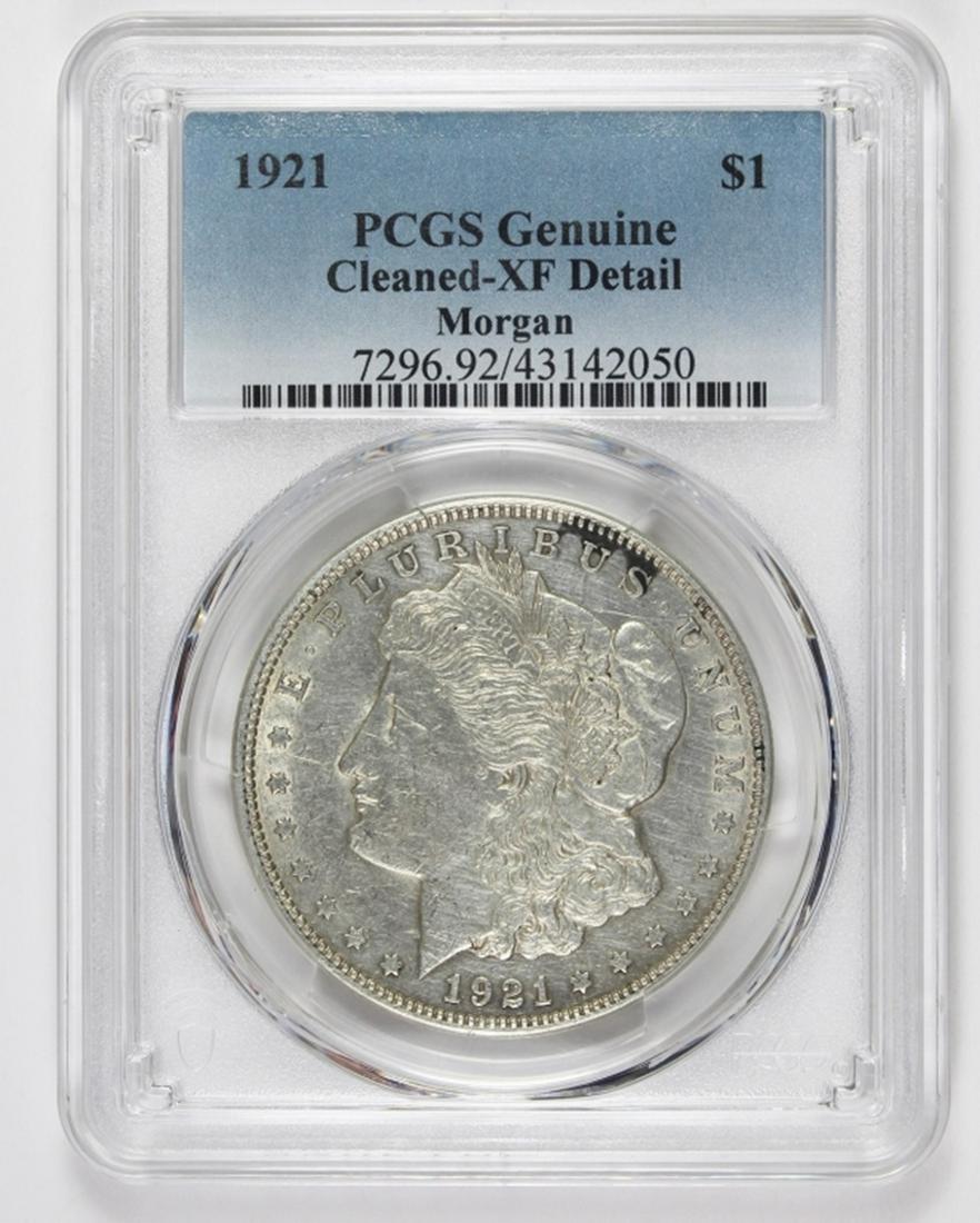 1921 MORGAN SILVER DOLLAR (1 of 2)