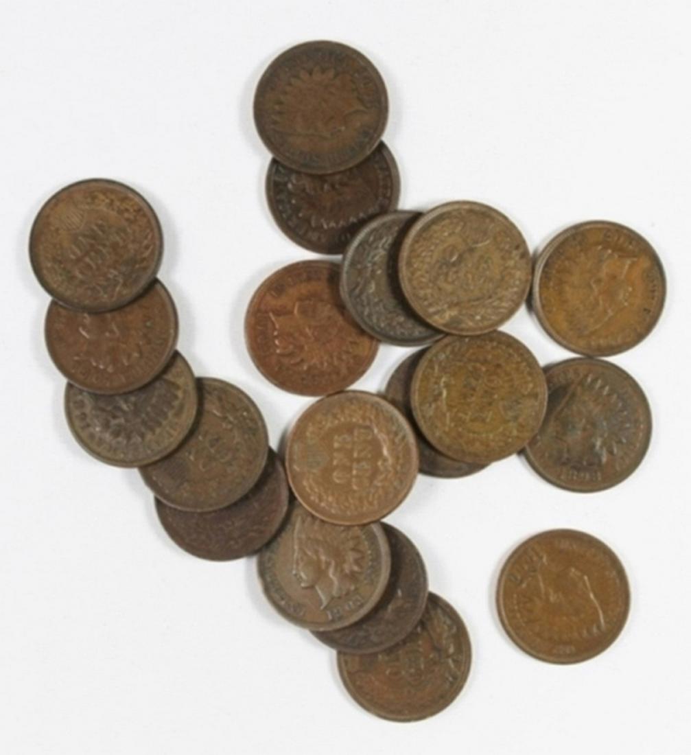 (20) INDIAN HEAD CENTS (1 of 1)