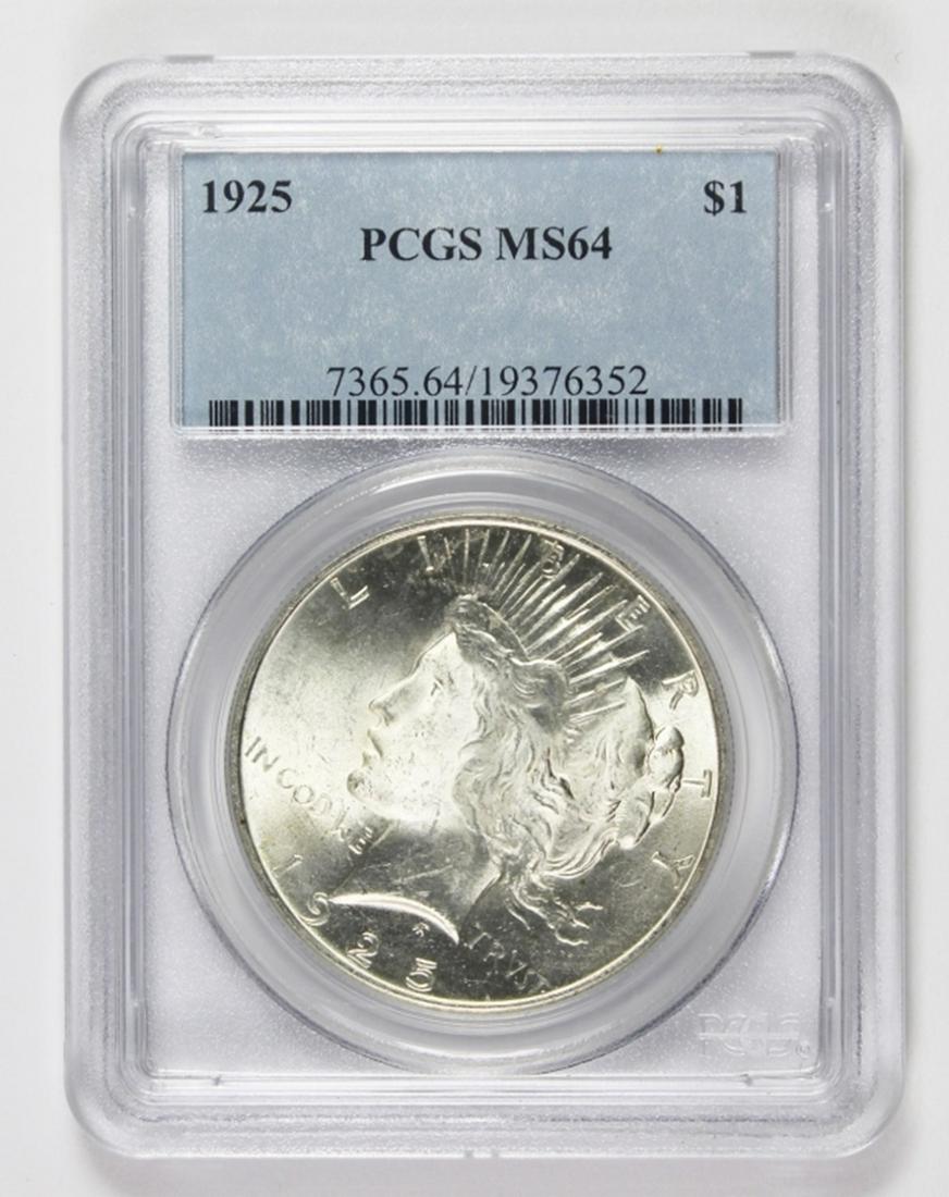 1925 PEACE SILVER DOLLAR (1 of 2)
