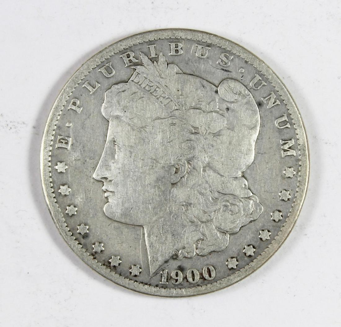 1900-O MORGAN SILVER DOLLAR (1 of 2)