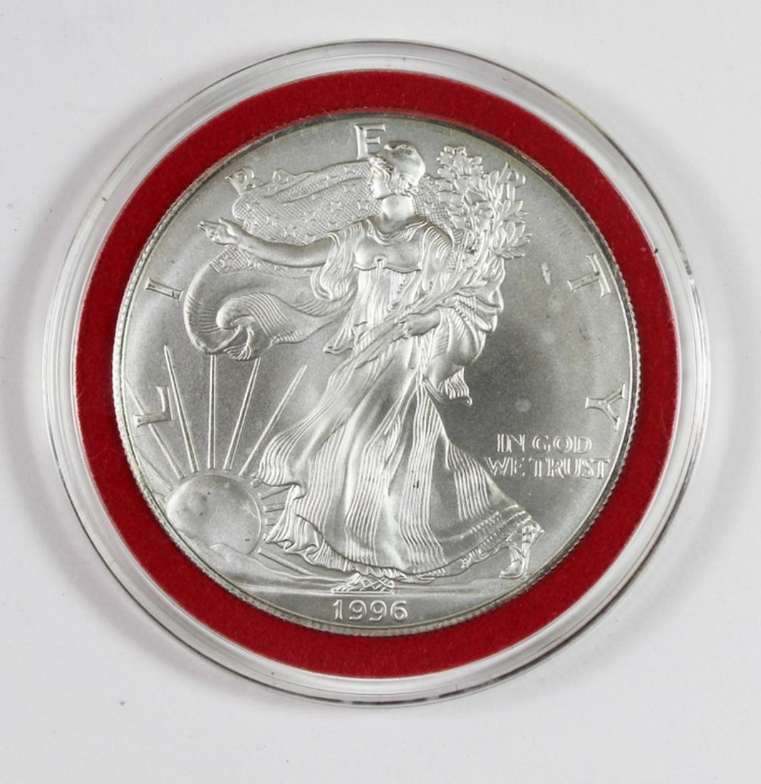1996 AMERICAN SILVER EAGLE (1 of 2)