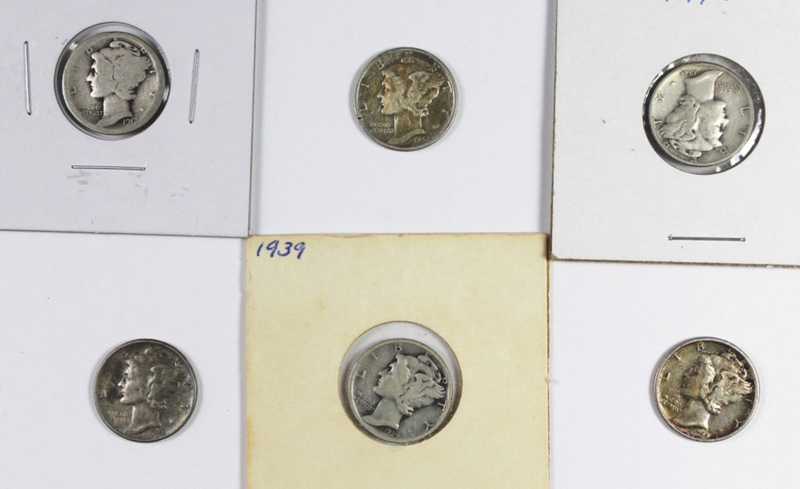 (6) MERCURY DIMES (1 of 1)
