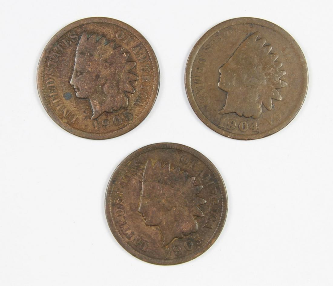 (3) INDIAN HEAD CENTS (1 of 2)