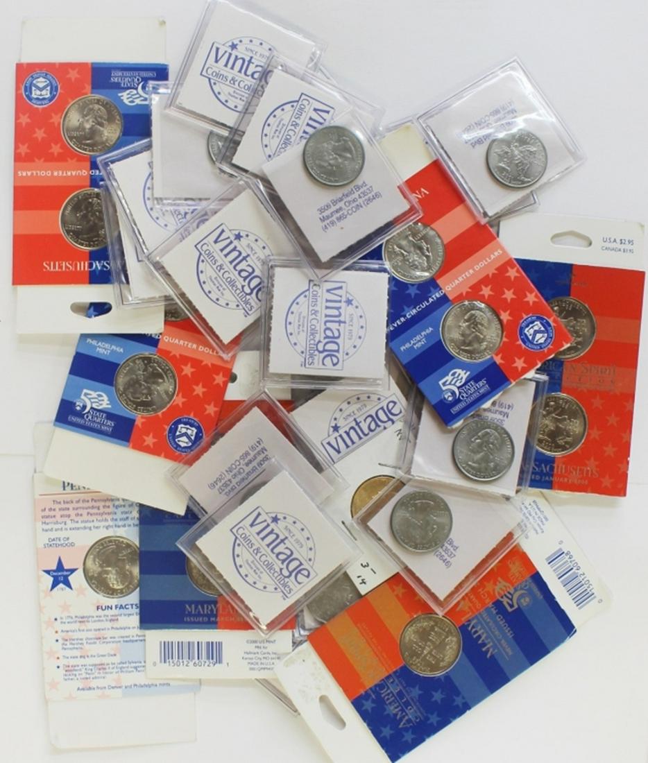 (37) STATEHOOD QUARTERS: GEM BU! ESTIMATE: $25-$30