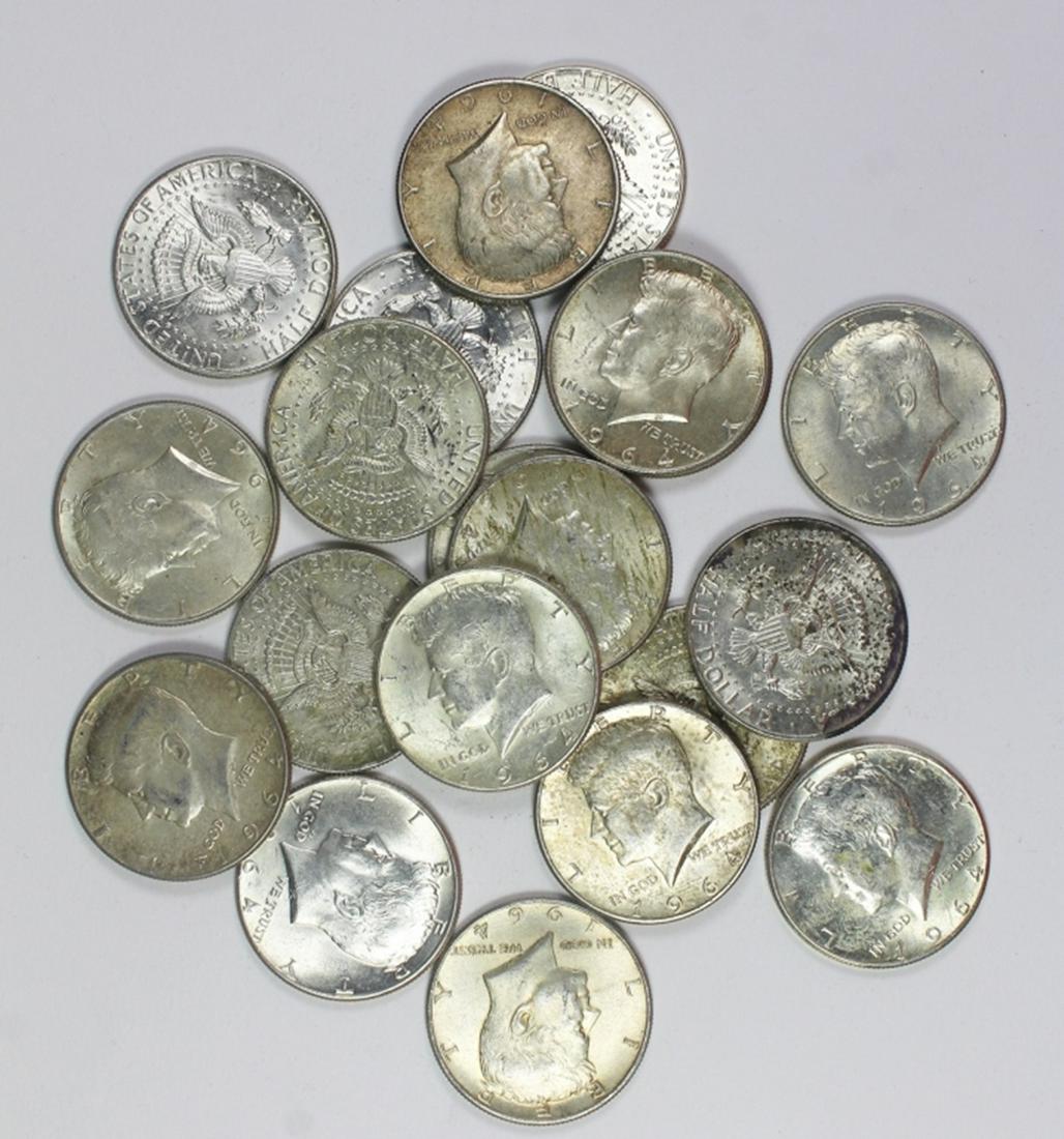 $10 FACEVALUE KENNEDY HALF DOLLARS (1 of 1)