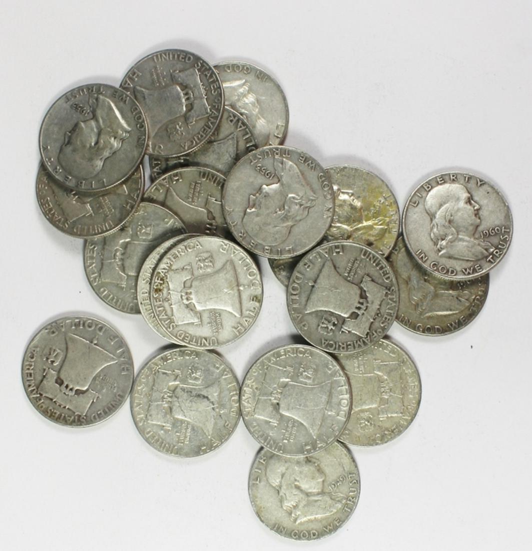 $10 FACEVALUE 90% HALF DOLLARS (1 of 1)