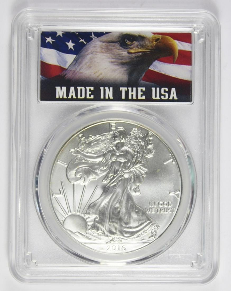 2016 AMERICAN SILVER EAGLE (1 of 2)