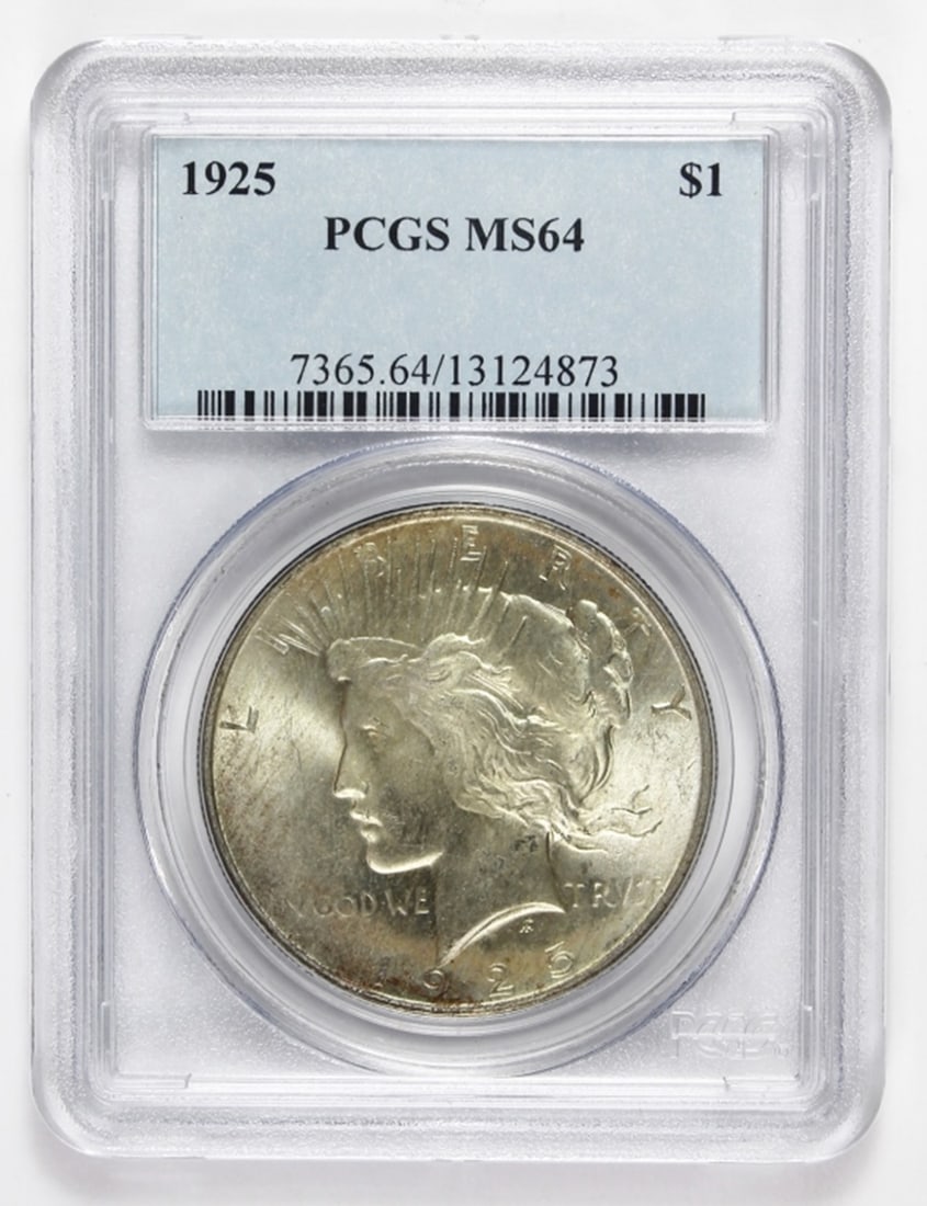 1925 PEACE SILVER DOLLAR (1 of 2)