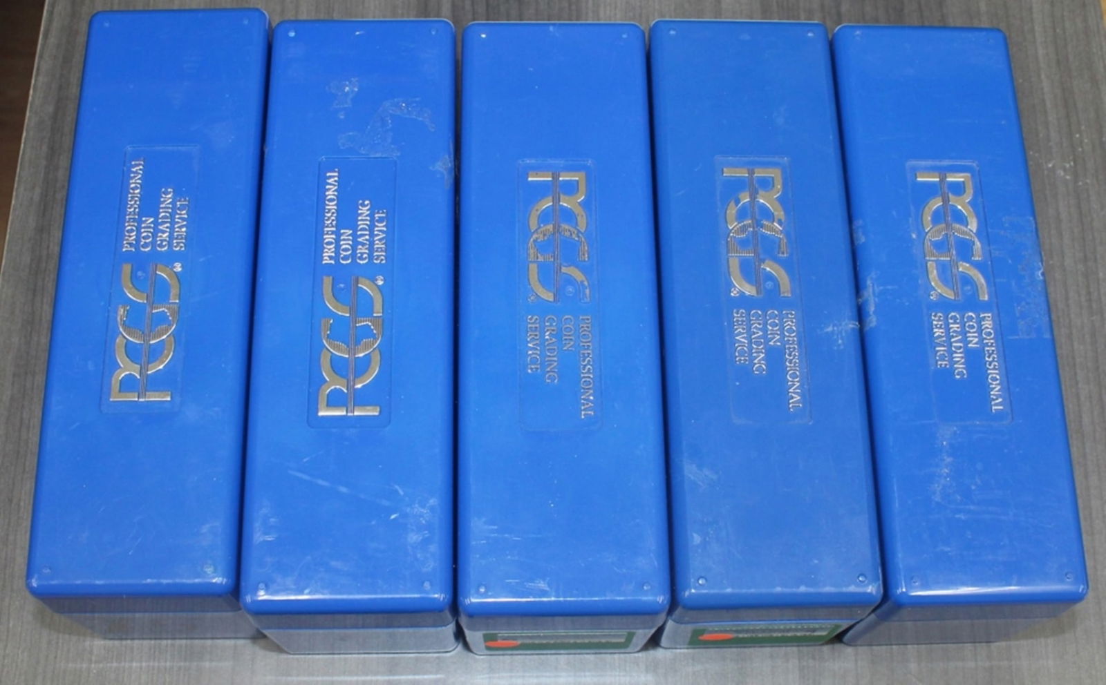 (5) PCGS SLAB HOLDER BOXES (1 of 2)