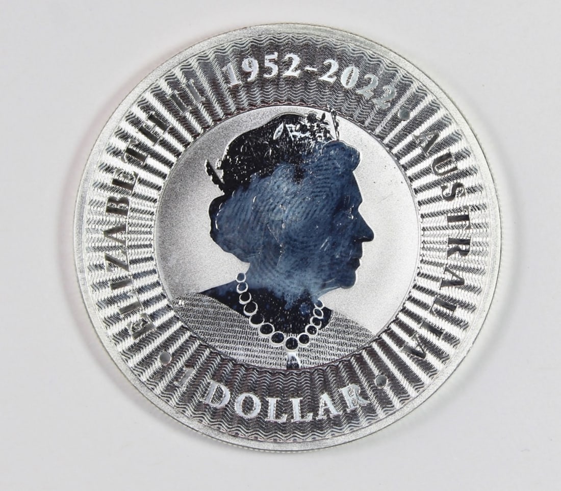 2023 1 OZ SILVER AUSTRAILIAN KANGAROO (1 of 2)