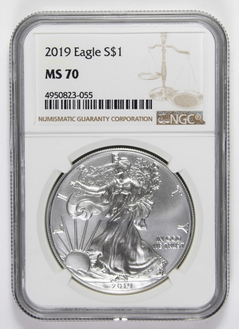 2019 AMERICAN SILVER EAGLE (1 of 2)