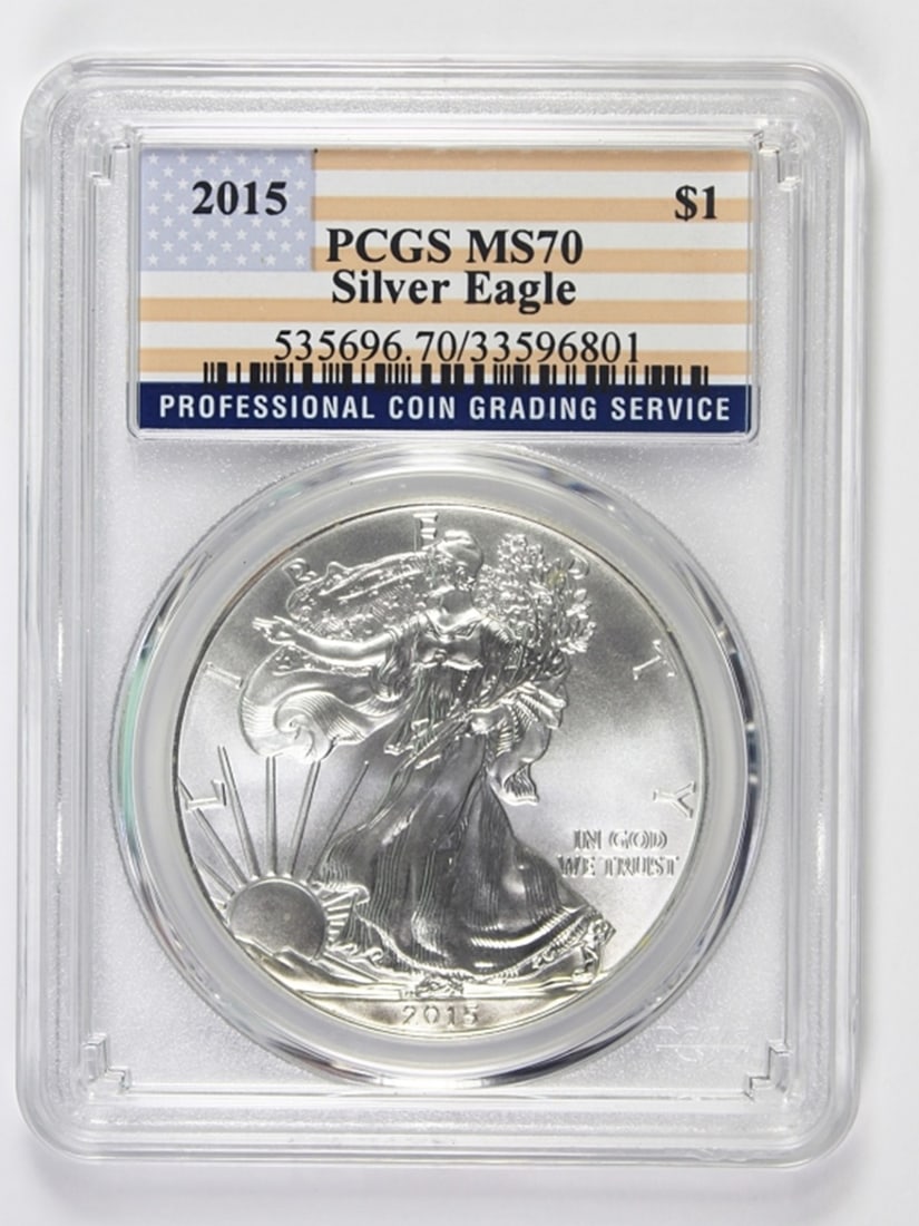 2015 AMERICAN SILVER EAGLE (1 of 2)