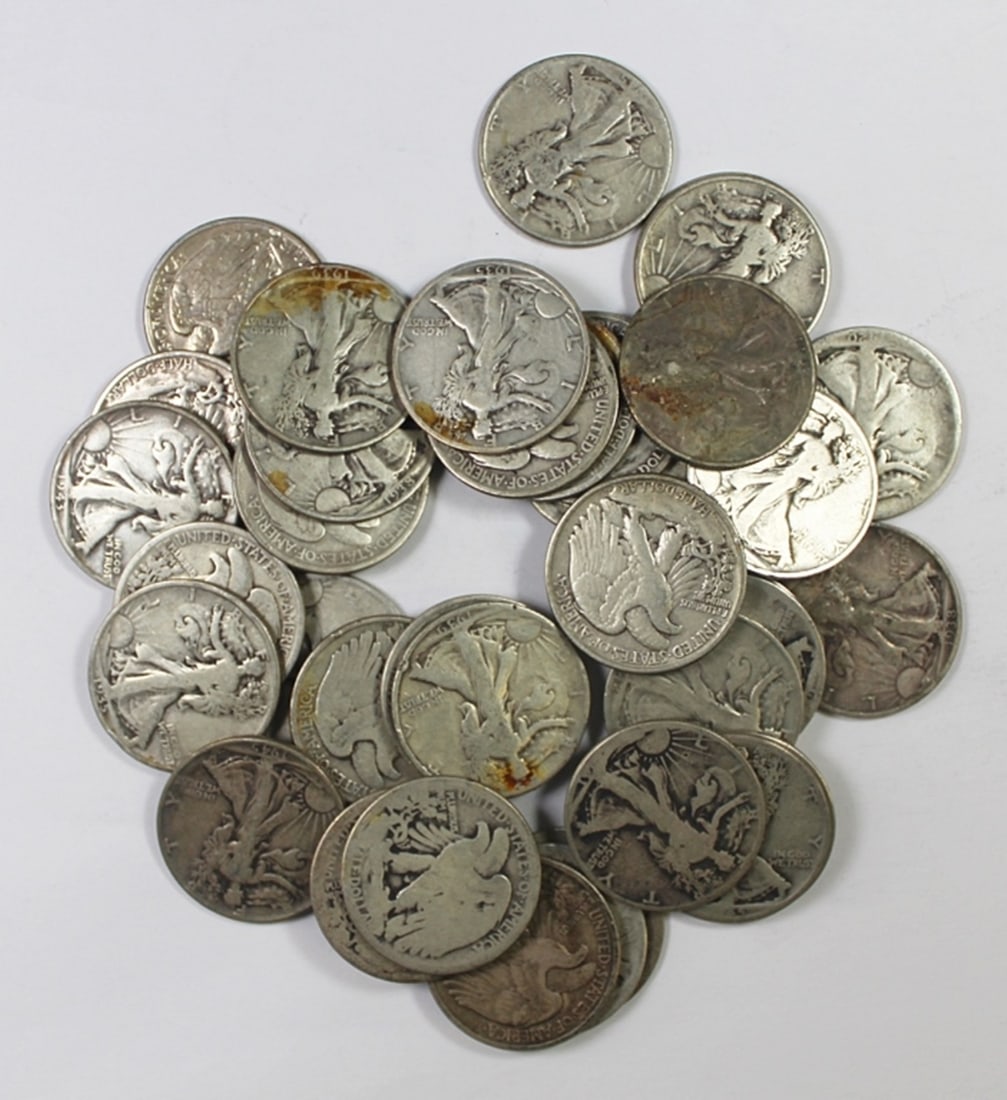 $20 FACEVALUE 90% SILVER HALF DOLLARS (1 of 1)