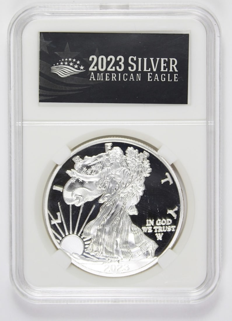 2023-W PROOF SILVER AMERICAN EAGLE (1 of 2)